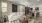 living room and kitchen area